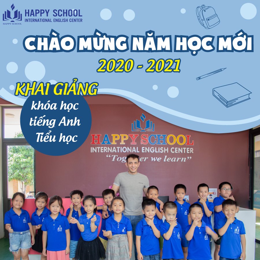 Happy School khai giảng khóa học mới năm học 2020 - 2021